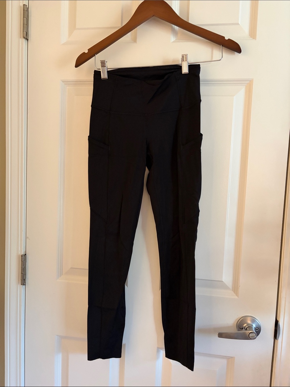 lululemon Fast & Free Black High-Rise Pocket Leggings